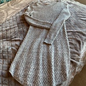 Loft textured sweater dress